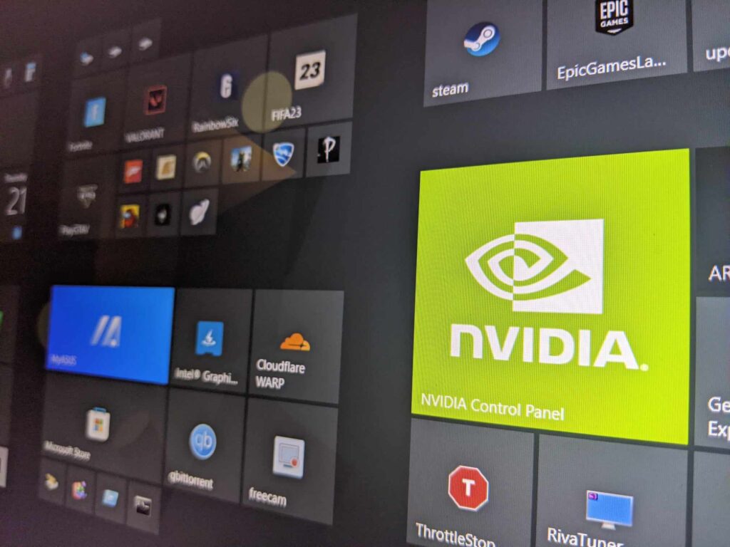 How to access display settings in nvidia control panel